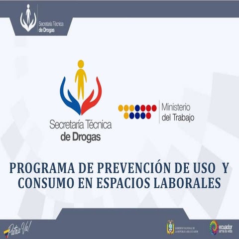 Prevención en el Ámbito Laboral - Consensuado SETED-MDT.ppt