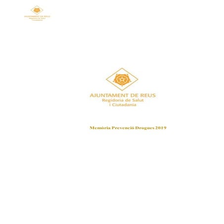 MEMÒRIA PREVENCIÓ 2019