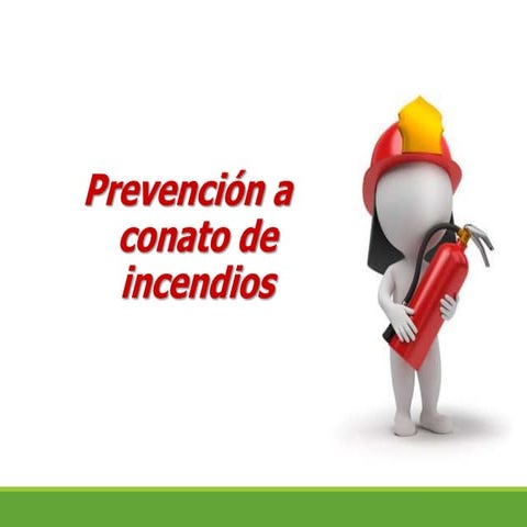combate a conato de incendios y brigada de incendios | PPTX
