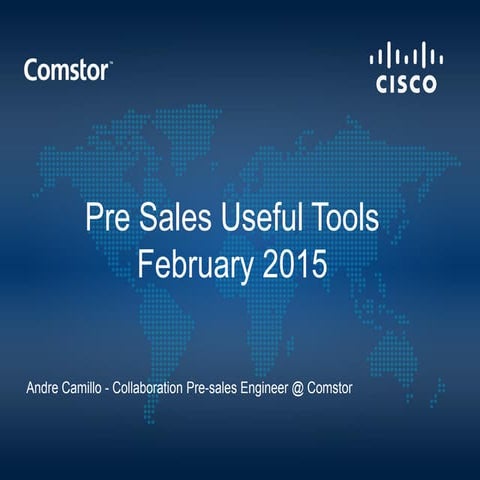 Tools for Cisco Pre Sales Engineers