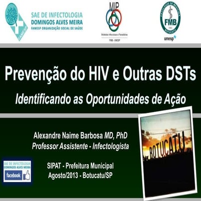 Prevenção DST/Aids SIPAT 2013 | PPTX