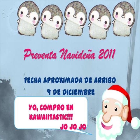 Preventa navideña 2011