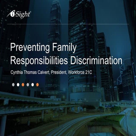 Preventing Family Responsibilities Discrimination