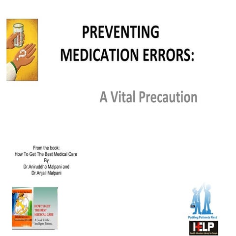 Preventing medication errors