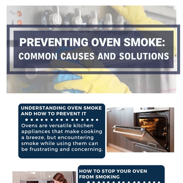 Preventing Oven Smoke Common Causes and Solutions PDF