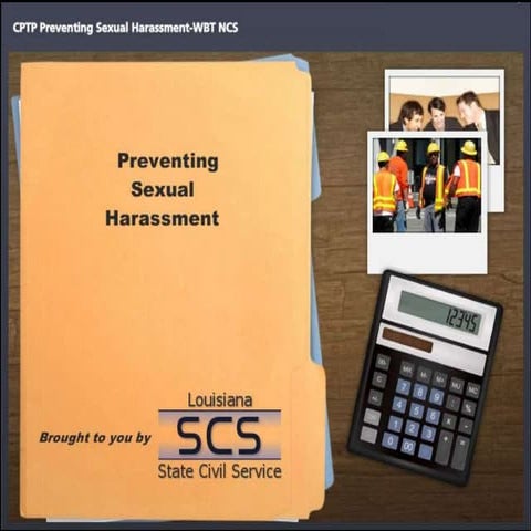 Sexual harassment PPT | PPTX