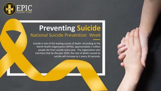Suicide prevention and awareness | PDF