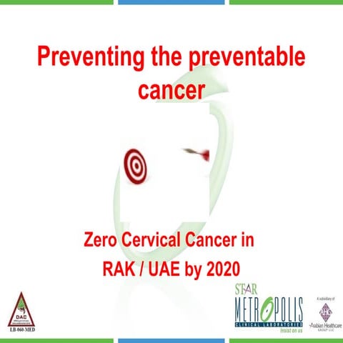 Preventing the preventable cancer | PPT