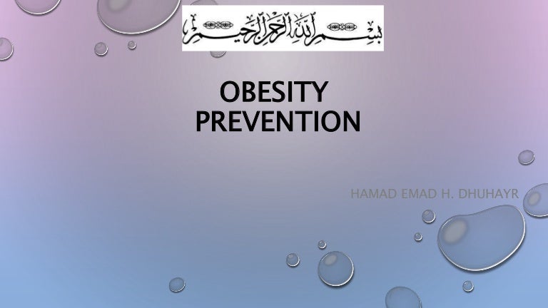 Prevention Obesity