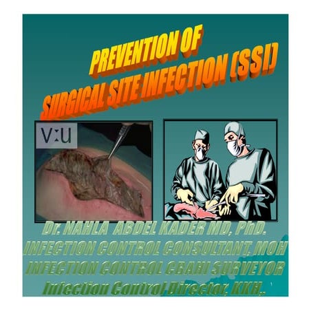 Prevention of Surgical Site Infection- SSI [compatibility mode]