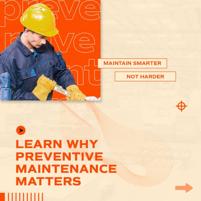 Maximize efficiency with preventive maintenance! Stay proactive, reduce downtime, and cut costs.