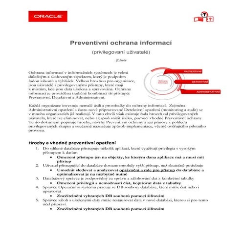 Preventivní ochrana informací