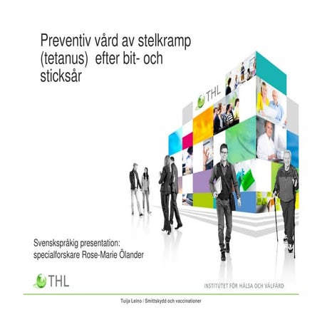 Preventiv vard av tetanus