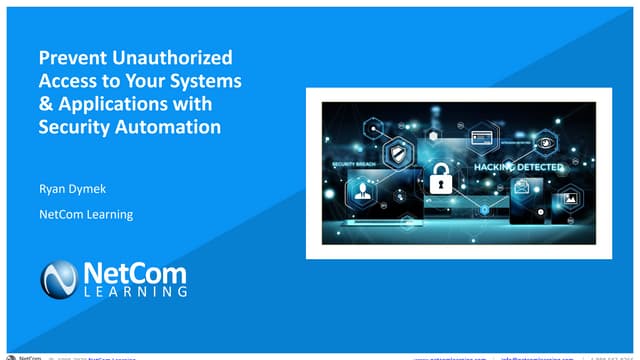 Physical Security Program Is Designed To Prevent Unauthorized Access To Webinar - Prevent Unauthorized Access to Your Systems and Applications