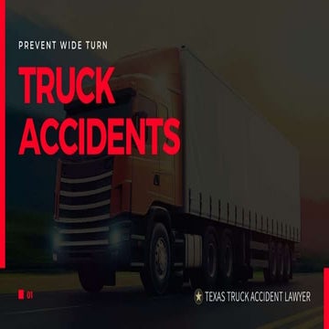 Safety Tips for Drivers Sharing the Road with Trucks | PPTX