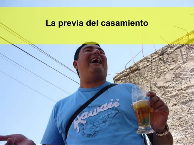 Previa Casamiento de Chupe