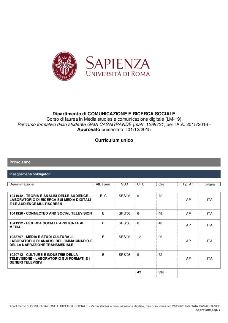 Laurea In Teologia Piano Di Studi