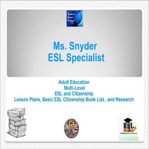 Preview Adult Education Lesson Plans 822 Final | PPT