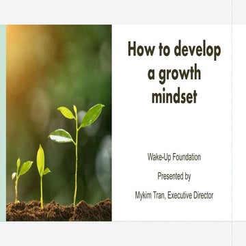 Preview, how to develop a growth mindset1