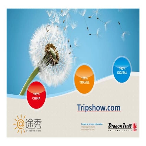 TripShow.com - New Chinese Travel Website | PDF