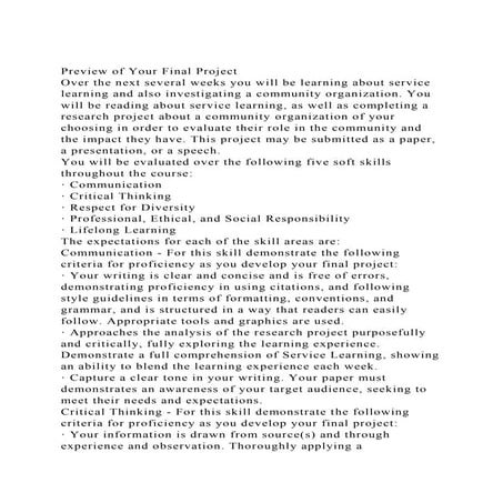 Preview of Your Final ProjectOver the next several weeks you wil.docx