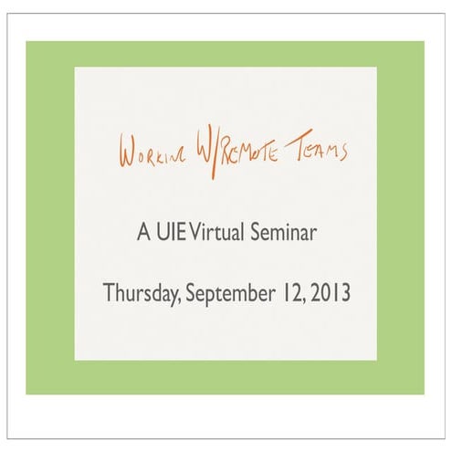 Designing with Remote Teams - www.uievs.com