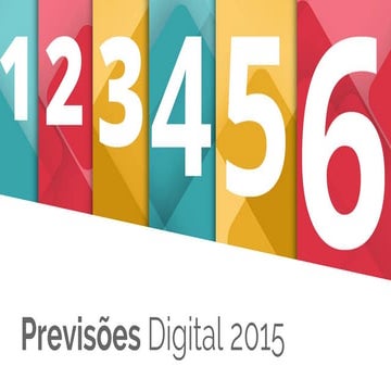 Previsões em digital para 2015