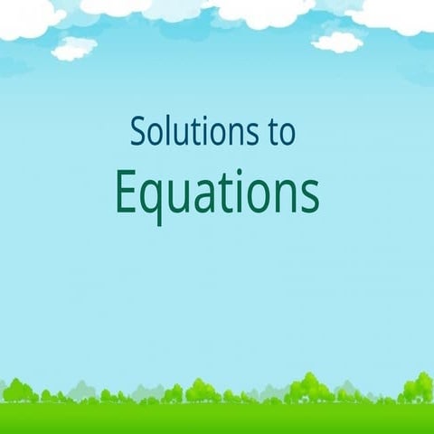 Solving Linear Equations - GRADE 8 MATHEMATICS | PPTX