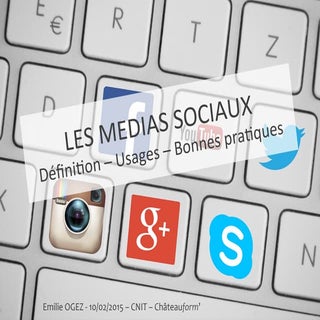 Les médias sociaux : définition, us...