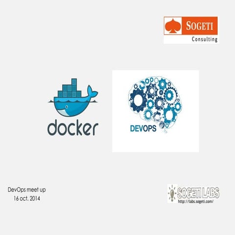 DevOps MeetUp NL - Docker (Oct 2014) | PPT