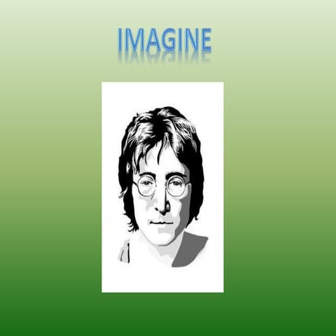 Prezentace2 Imagine song  Czech  translation