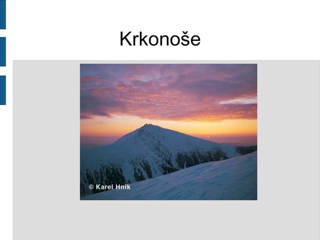 Krkonoše