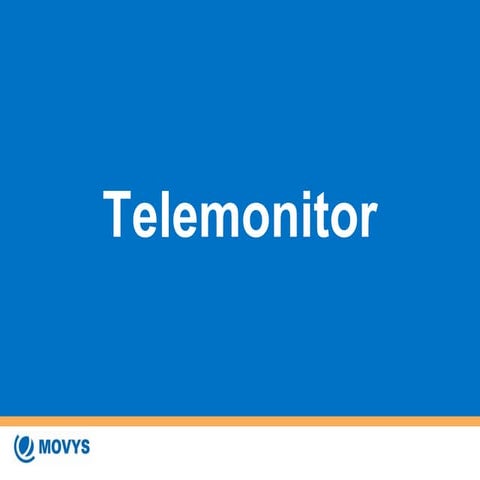 Movys telemonitor | PPTX