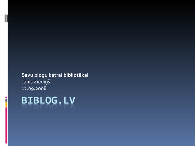 BibLog.lv