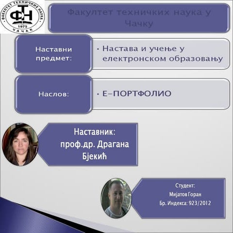 Prezentacija e portfolio mijatov final