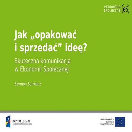 Prezentacja komunikacja spoleczna_ok | PPT