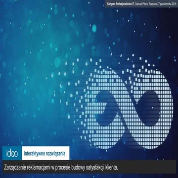 Zarządzanie reklamacjami w procesie budowy satysfakcji klienta.