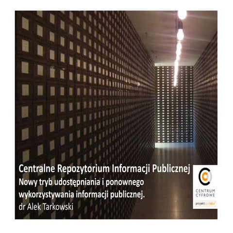 Centralne repozytorium informacji publicznej