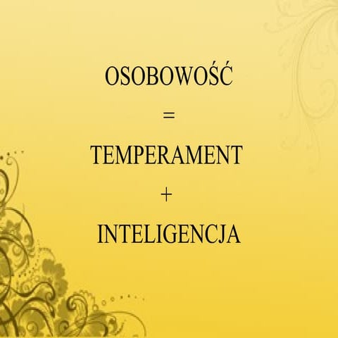 Prezentacja Temperament