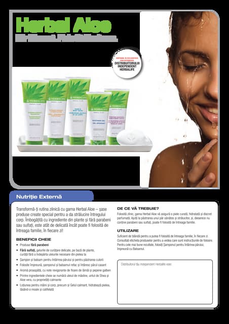 Herbalife - Nutritie Externa
