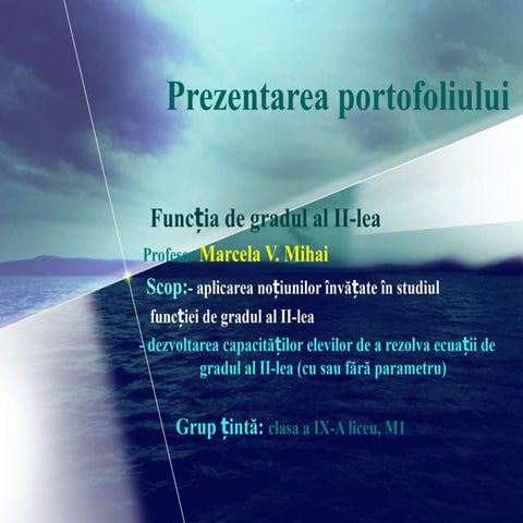 Prezentarea de impact