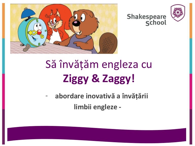 Prezentare Carte Ziggy & Zaggy Adventures in Englishland