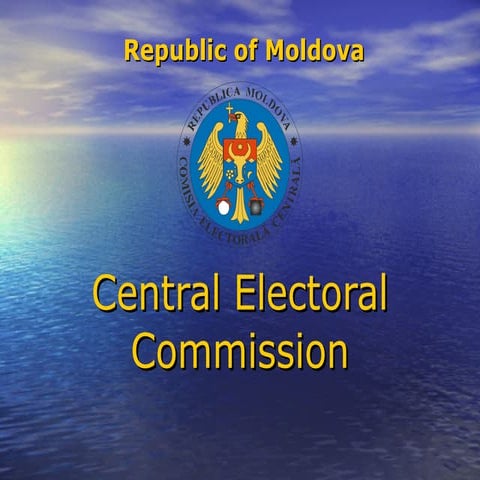 Iurie Ciocan, Secretary, Central Election Commission of the Republic of Moldo...