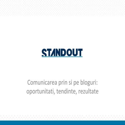 BLOGURILE NU SUNT SITE-URI Prezentare Pr Forum
