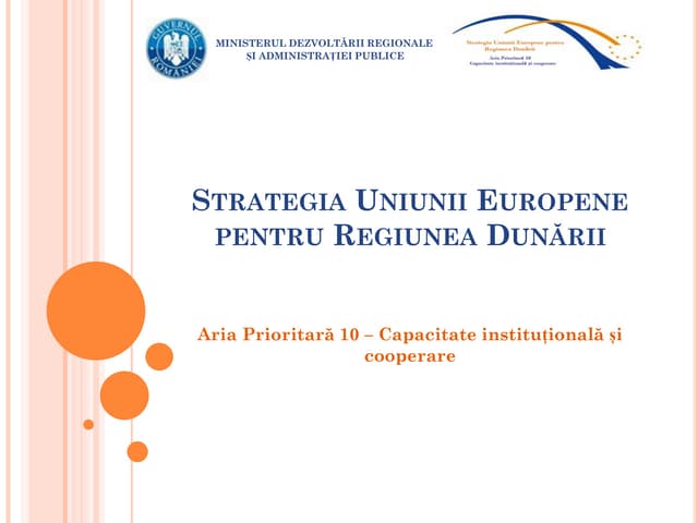 STRATEGIA UNIUNII EUROPENE PENTRU R...