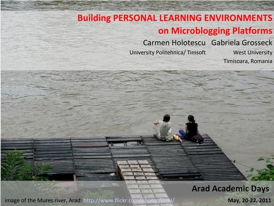 Building Personal Learning Environments on Microblogging Platforms