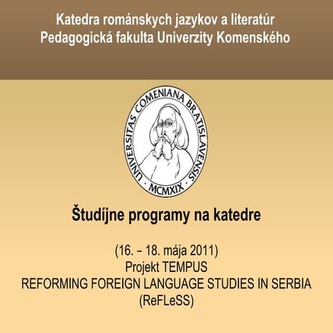 REFLESS Project - Malovecky