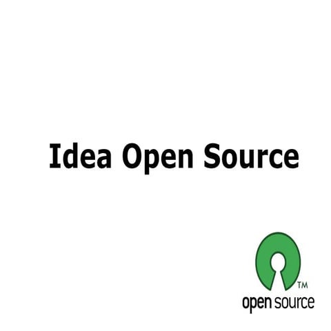 Idea Open Source | PDF