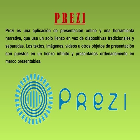 Qué es prezi | PPTX