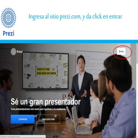 Manual para utilizar Prezi